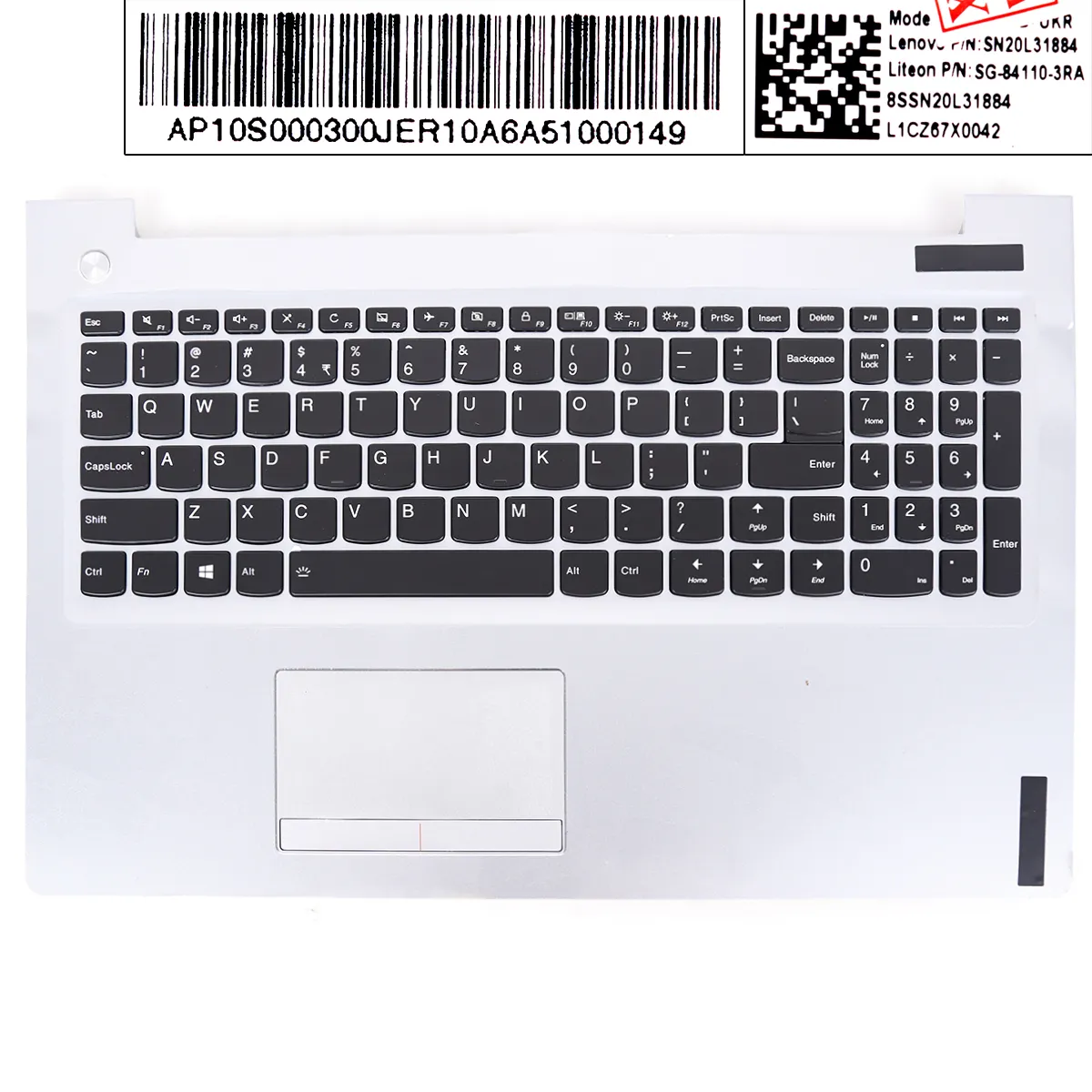 Picture of Lenovo Ideapad 310-15 310-15ISK IKB 510-15 Palmrest Upper Cover US Keyboard SILVER